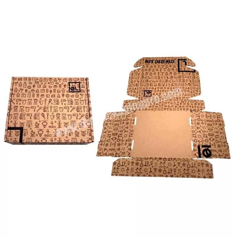 Custom Recycled Brown Kraft Wholesale Large Shipping Mailer Paper Packaging Eco Corrugated Box
