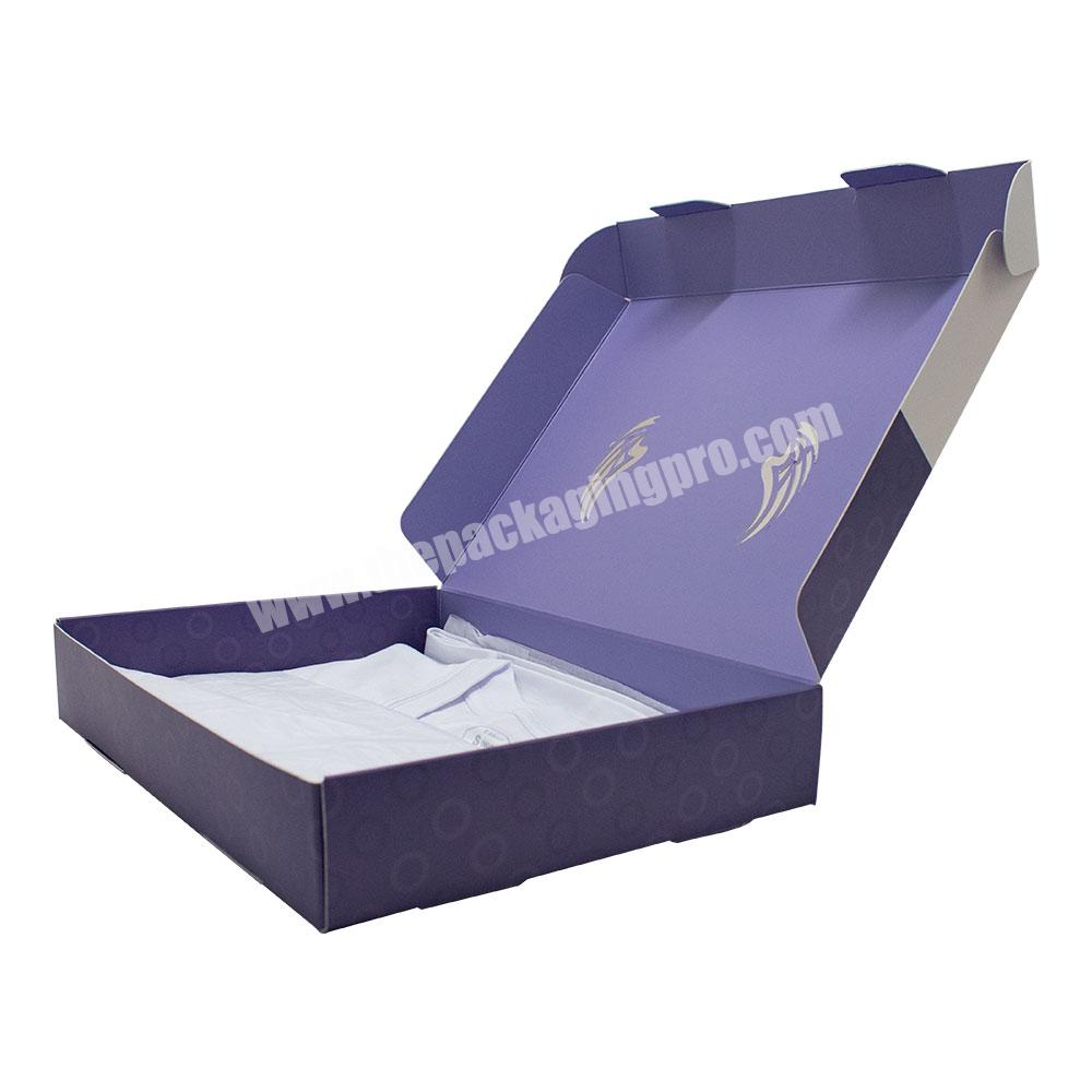 Custom Shipping Packing Box Cardboard mailer Kraft Corrugated Folding Gift Packaging Paper Boxes