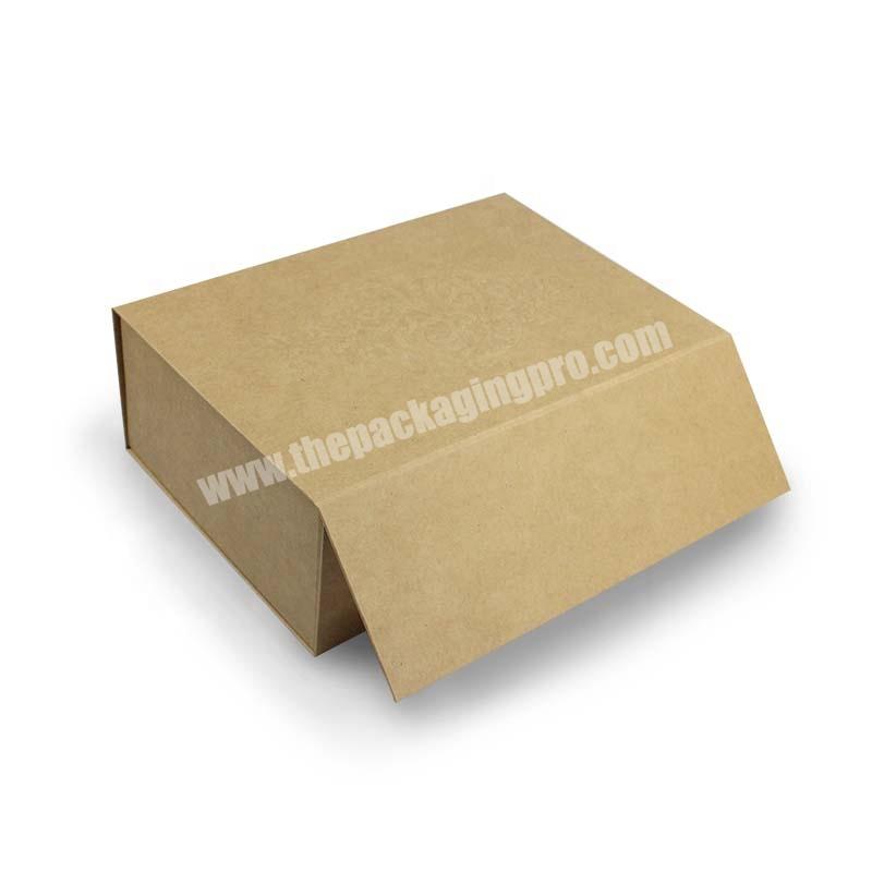 Custom Size And Logo Magnetic Luxury Folding Gift Box For Packaging