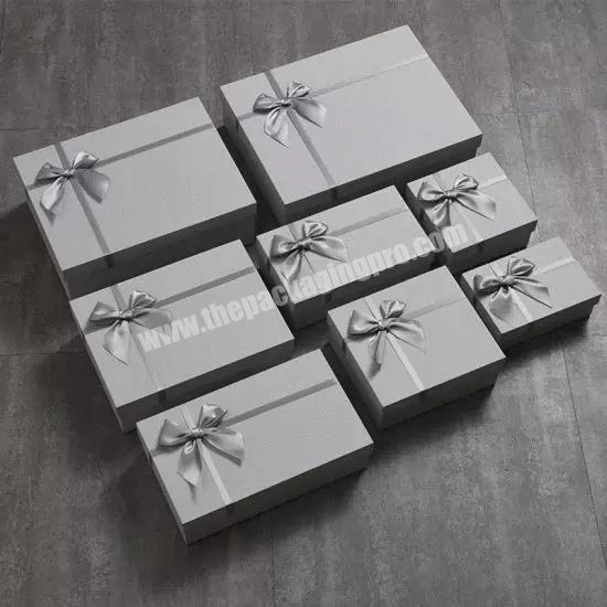 Custom bridesmaid gift box christmas gift box wholesale gift box with ribbon