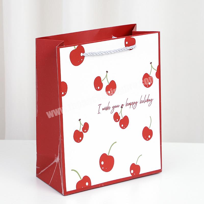 Custom clothing shopping bags gift paper bag packaging with handle luxury bags for wedding jewelry cosmetic