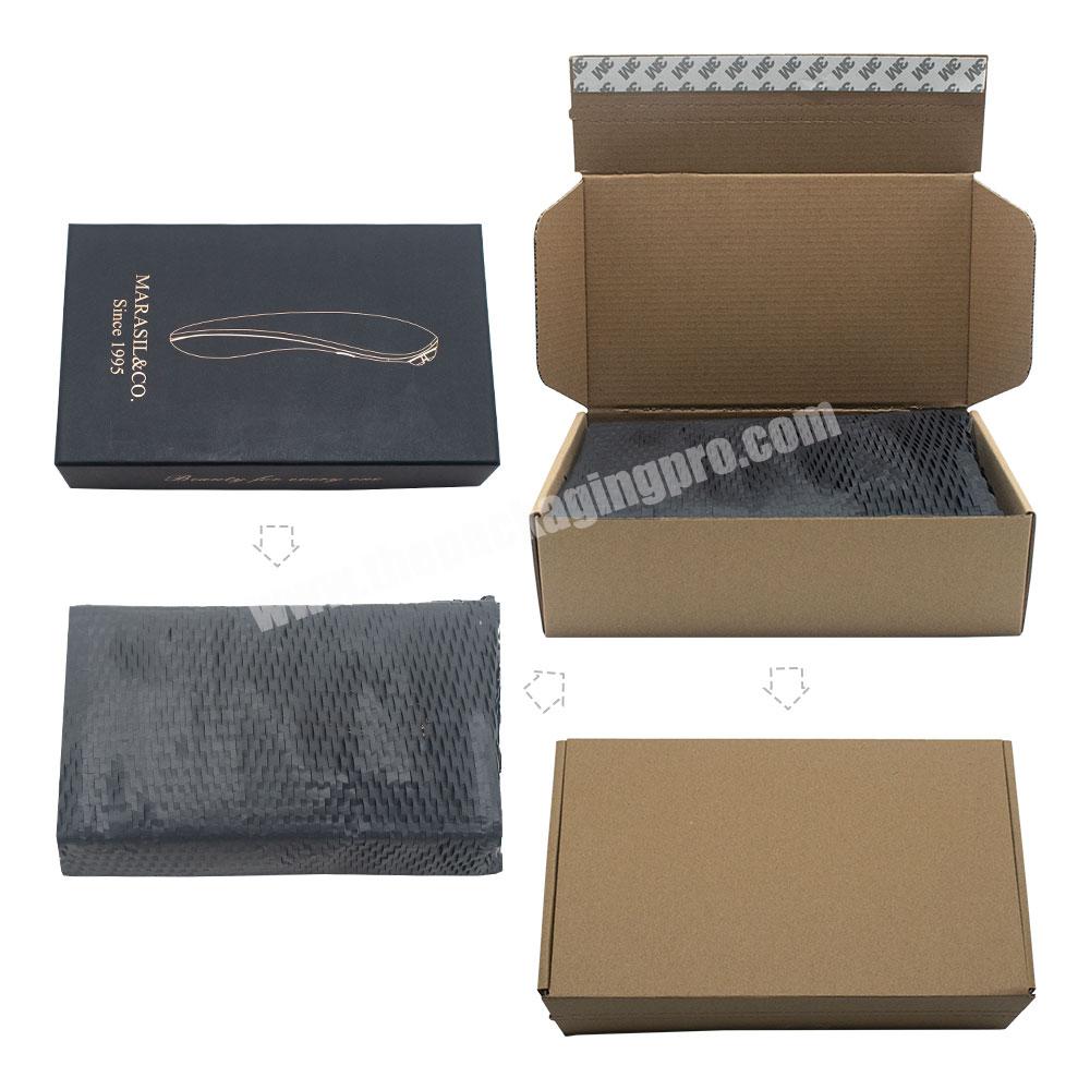 Custom gift packaging paper luxury Recyclable Print Logo Eco Friendly Packaging Paper Inner Structure Skin Care boxes