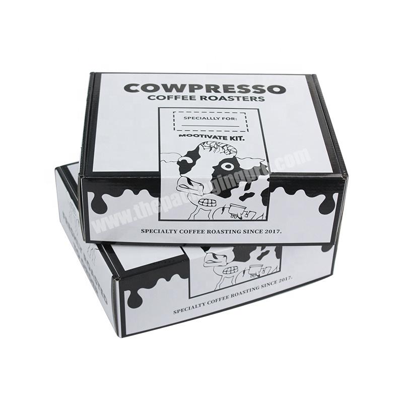Custom hot sale portable corrugated packaging clothing mailer box for shipping