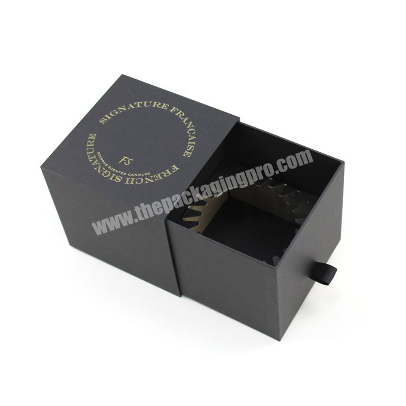 Custom logo mini necklace jewellery packaging sliding boxes Canada hot sale luxury paper drawer jewelry box and pouch