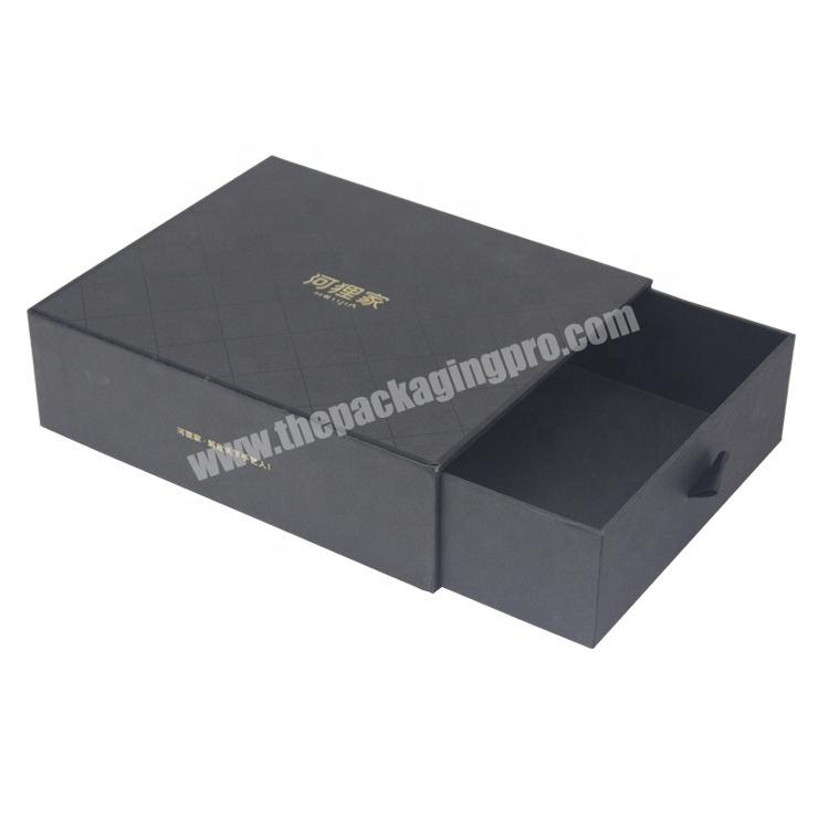 Custom luxury Logo Packaging Drawer Box For Clothing Shoes Gift box Packaging