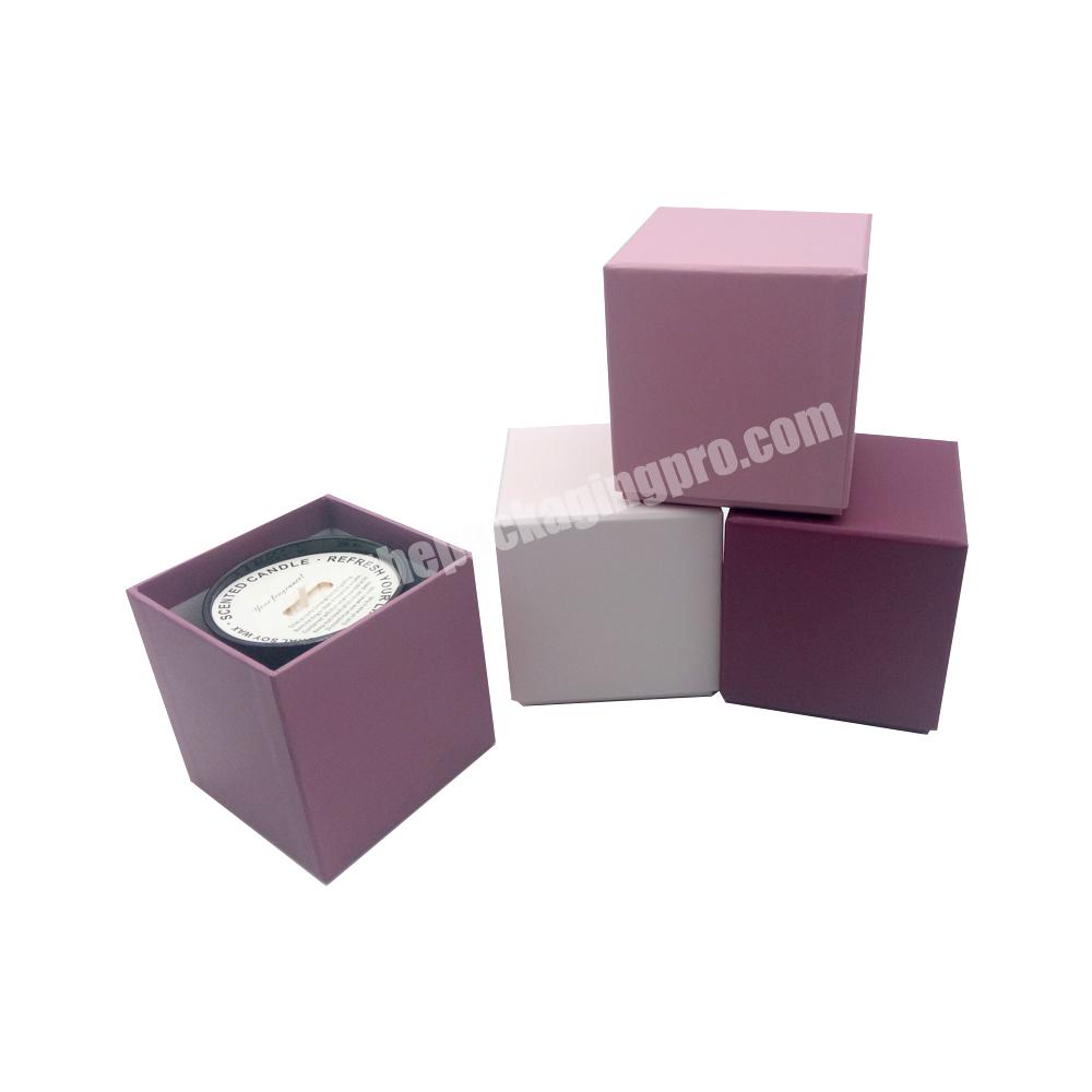 Custom luxury eco friendly tealight candle packaging