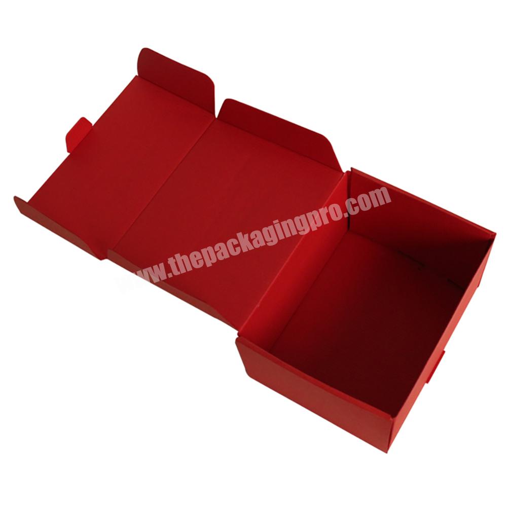 Custom printed corrugated shipping box T-Shirt box corrugated shoes box with high quality