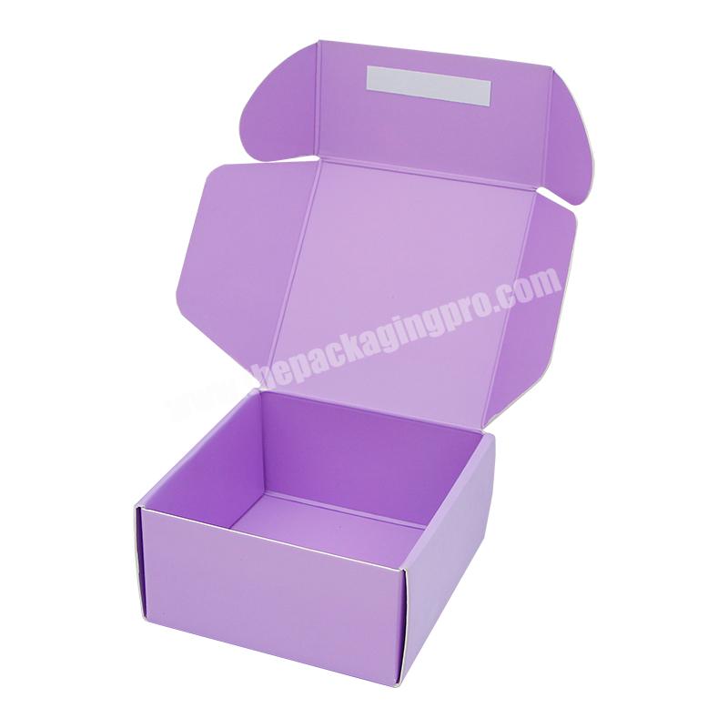 Custom printing logo luxury corrugated mailer box kraft paper packaging box cardboard shipping mailer gift boxes for apparel