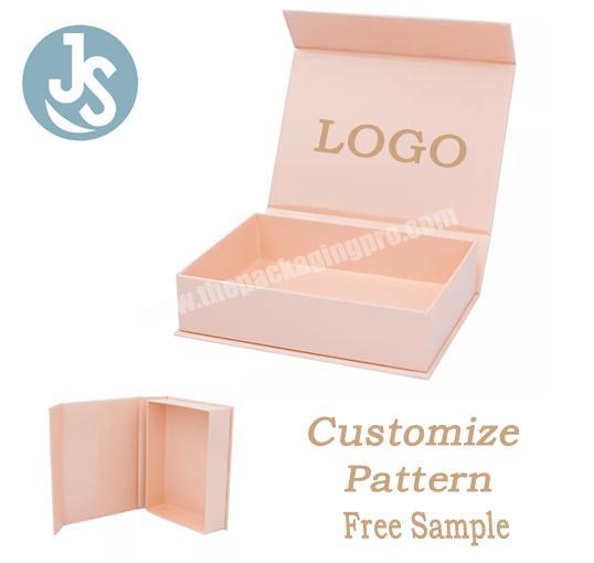Custom printing logo pink magnetic box with boxycharm boxes recycled cardboard packaging magnet closure shipping gift box