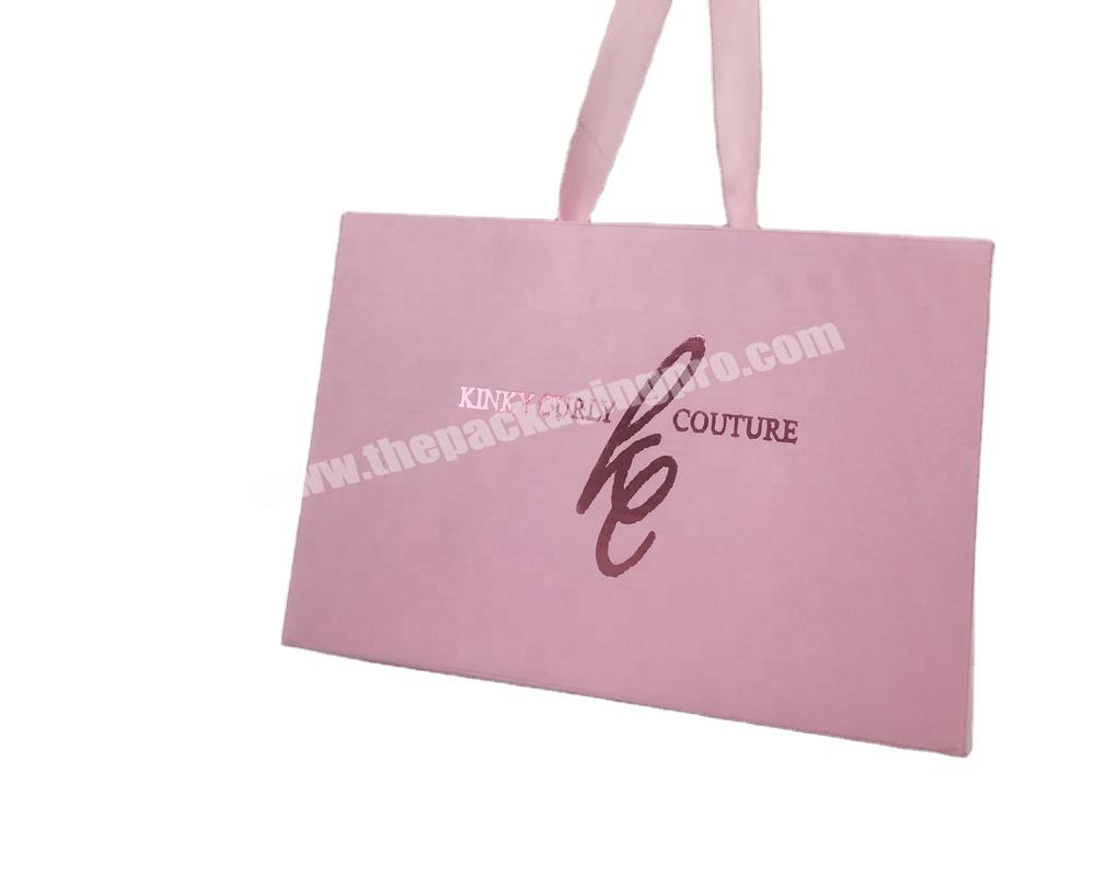 Custom rose gold foil logo box mailer box shoes apparel clothing underwear garment corrugated paper packaging box