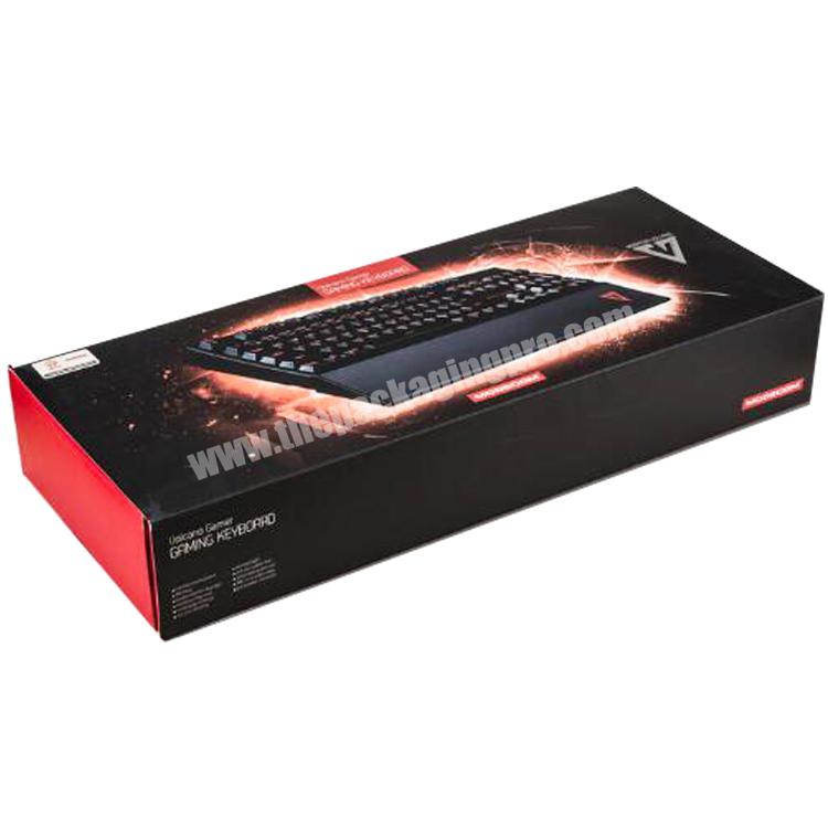 Custom strong computer accessories keyboard 3C packaging shipping mailer corrugated box
