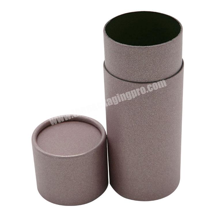 Customizable Special Pearl Paper Cardboard Tube Box Packaging Essential Oil Dropper Bottle Cylinder Paper Tube Packaging