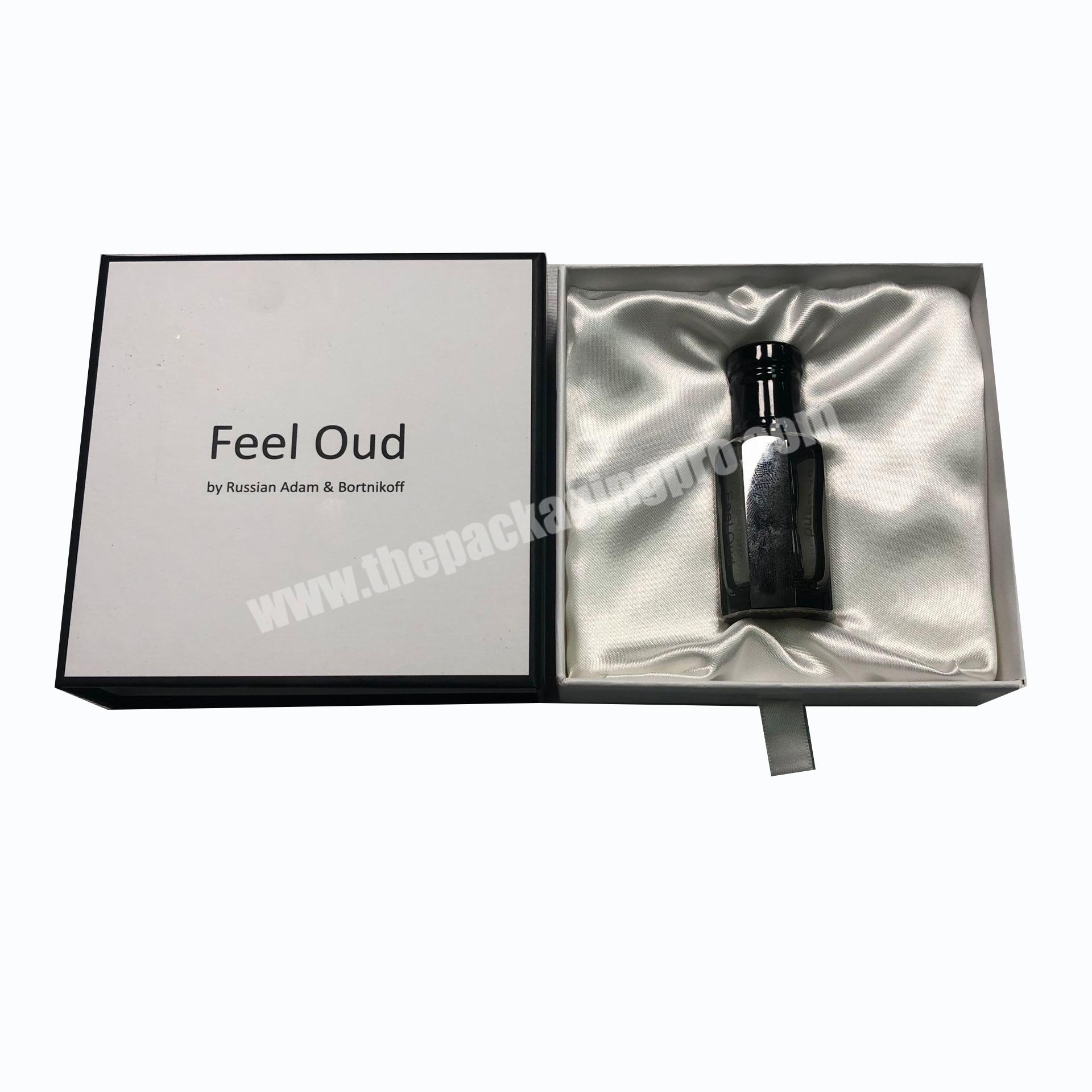 Customize Drawer Paper Box Packaging Box Gift Box Perfume Bottle Glass Package Factory Wholesale With Foam EVA Insert