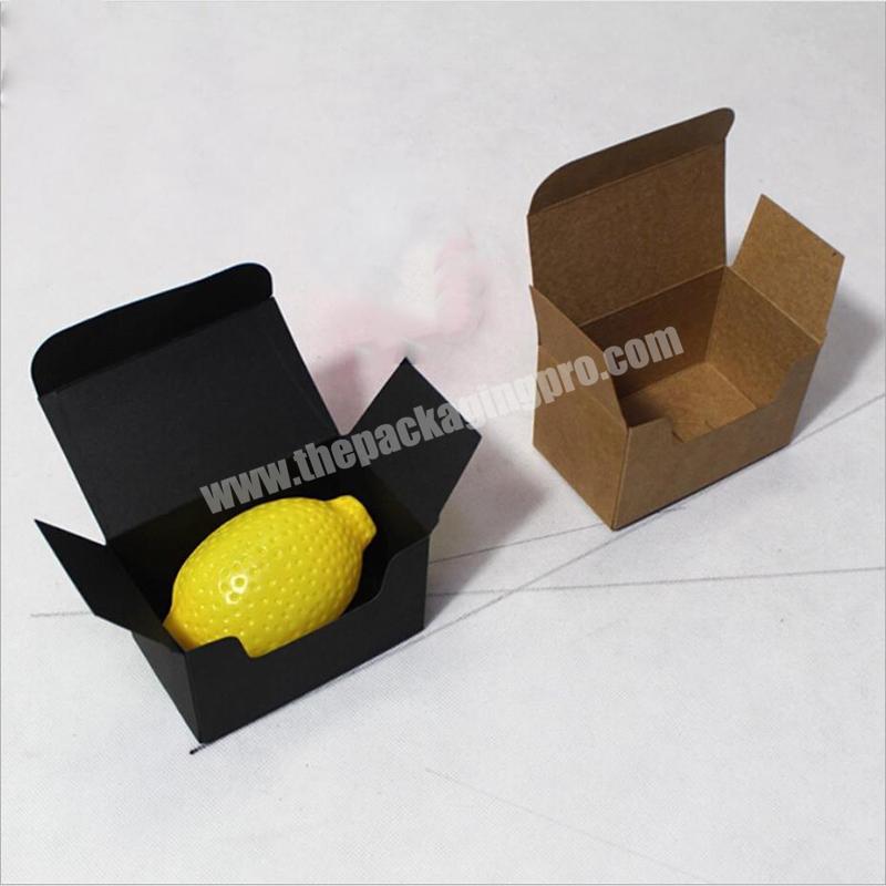 Customize high-quality Triangle Take Away shape Recycled Material Square Simple Tea Package SOAP Tea Box