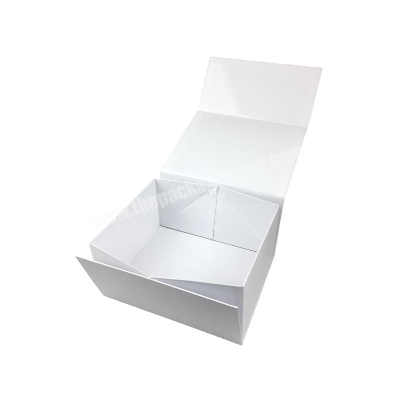 Customized Paper Cardboard Magnetic Folding Gift Box Packaging Garment Apparel Clothing Packaging Boxes