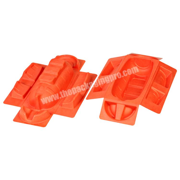 Customized Paper Pulp Inserts Bulk Wet Press Molded Pulp Paper Packaging Tray Biodegradable Recycled Paper Pulp Moulded Insert