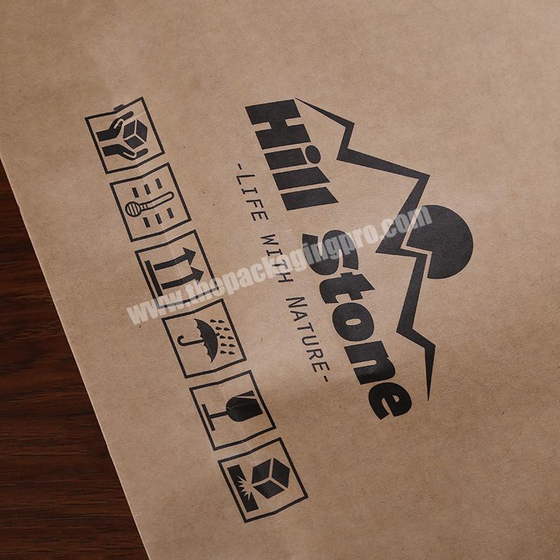 Customized Printing Kraft Paper Bag With Handle Paper Bag For Packaging