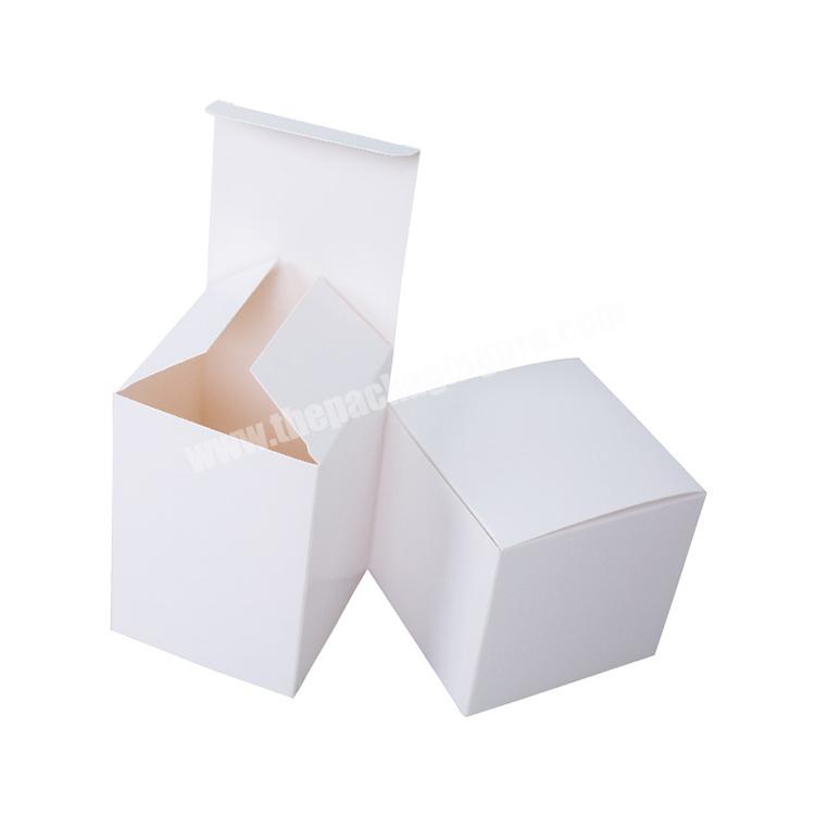 Customized product packaging small white box packaging,plain white paper box,white cardboard box