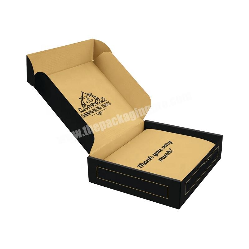 Eco Friendly Custom Logo Recyclable Corrugated Paper Mailer Box ClothingGift Shoes Packaging Cardboard Shipping Boxes