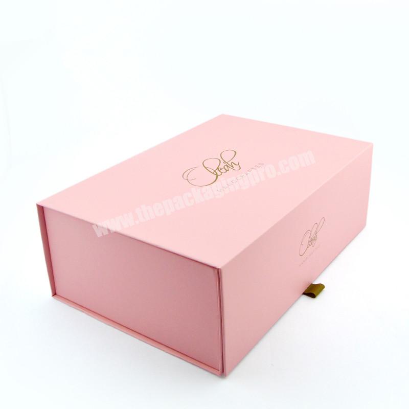 Eco-Friendly Customized durable Garment  Shoes  corrugated Packing Folding Box with Handle