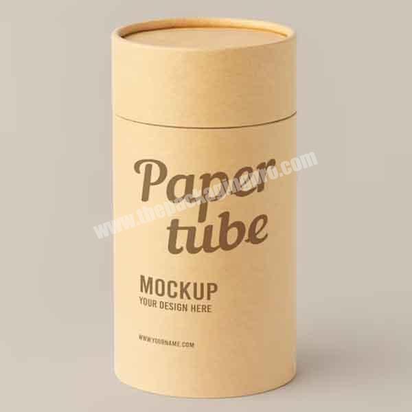 Eco Friendly Food Grade Flower Tea Paper tins wholesale Cardboard Packaging Cylinder Tube Container