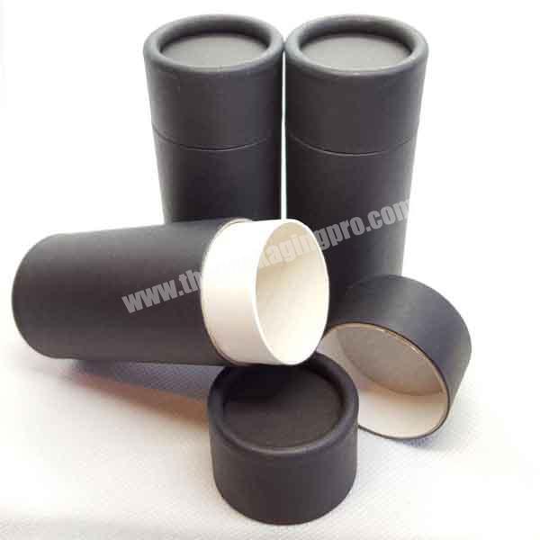 Eco friendly push up paper waxed inside cardboard tube cosmetic deodorant stick container packaging