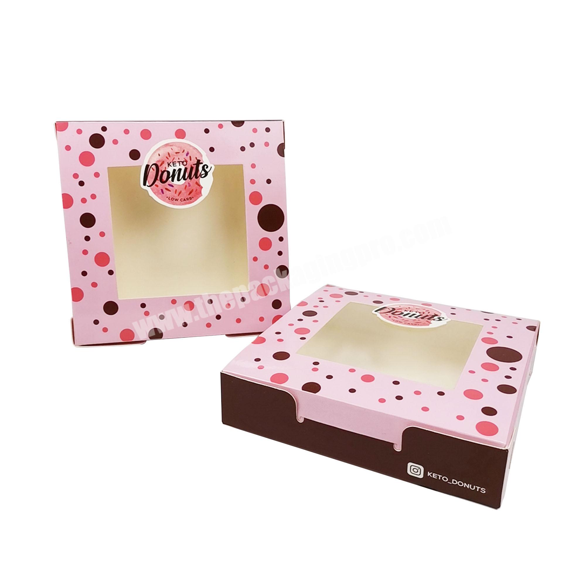 Empty biscuits empty sweets and treats paper packaging boxes with own logo