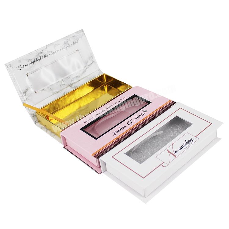 Eyelash Packaging Box Glitter Lash Package Boxes
