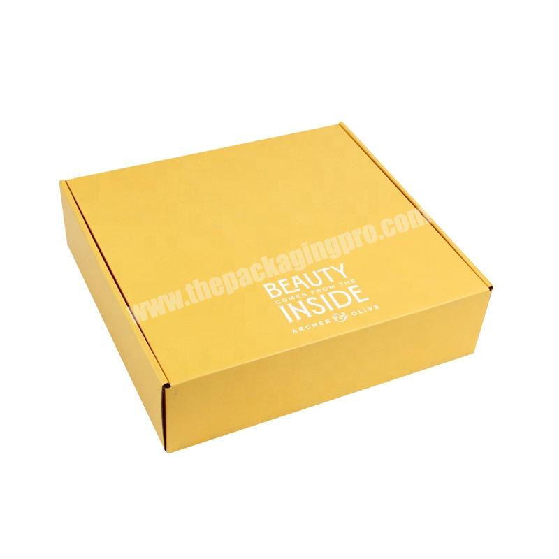 Factory Custom Printed Shipping Packaging Printed  Corrugated Paper Mailer Box With Logo