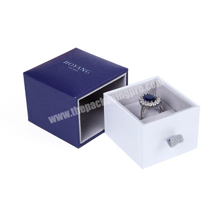 Factory custom High Quality End Luxury Plastic Custom Printed Fashion Jewelry Gift Box