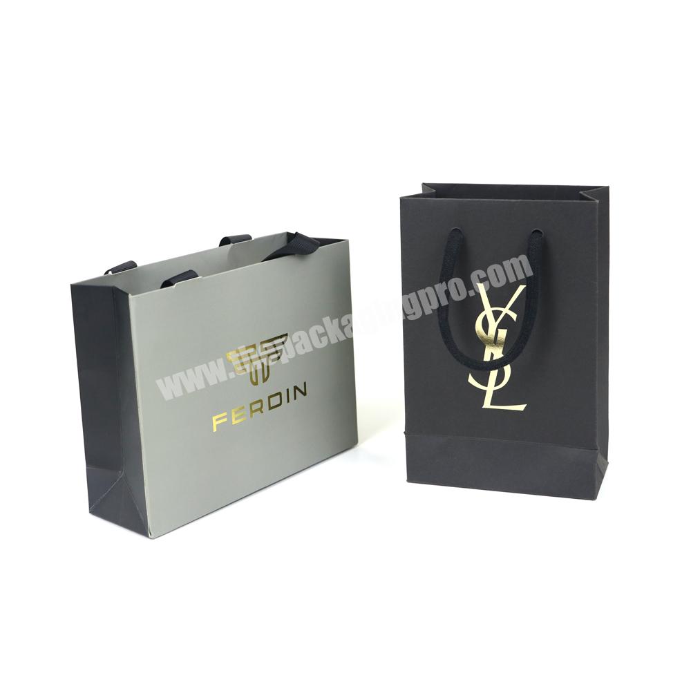 Factory price paper gift bag custom logo printing paper bag luxury paper shopping bag