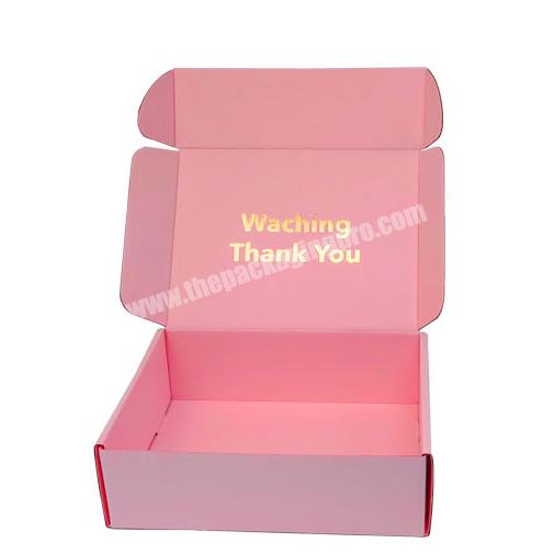 Free Sample Eco-Friendly Custom Logo Luxury Shoes Gift Packaging Cosmetic Paper Corrugated Mailer Box Shipping