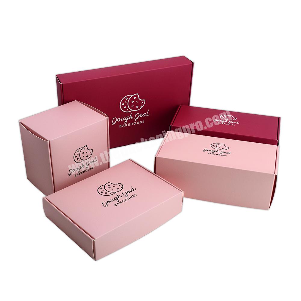 Free Sample Wholesale Custom Logo Cookie Packaging Box Cardboard Paper Box for Cookie Dough with Low Price