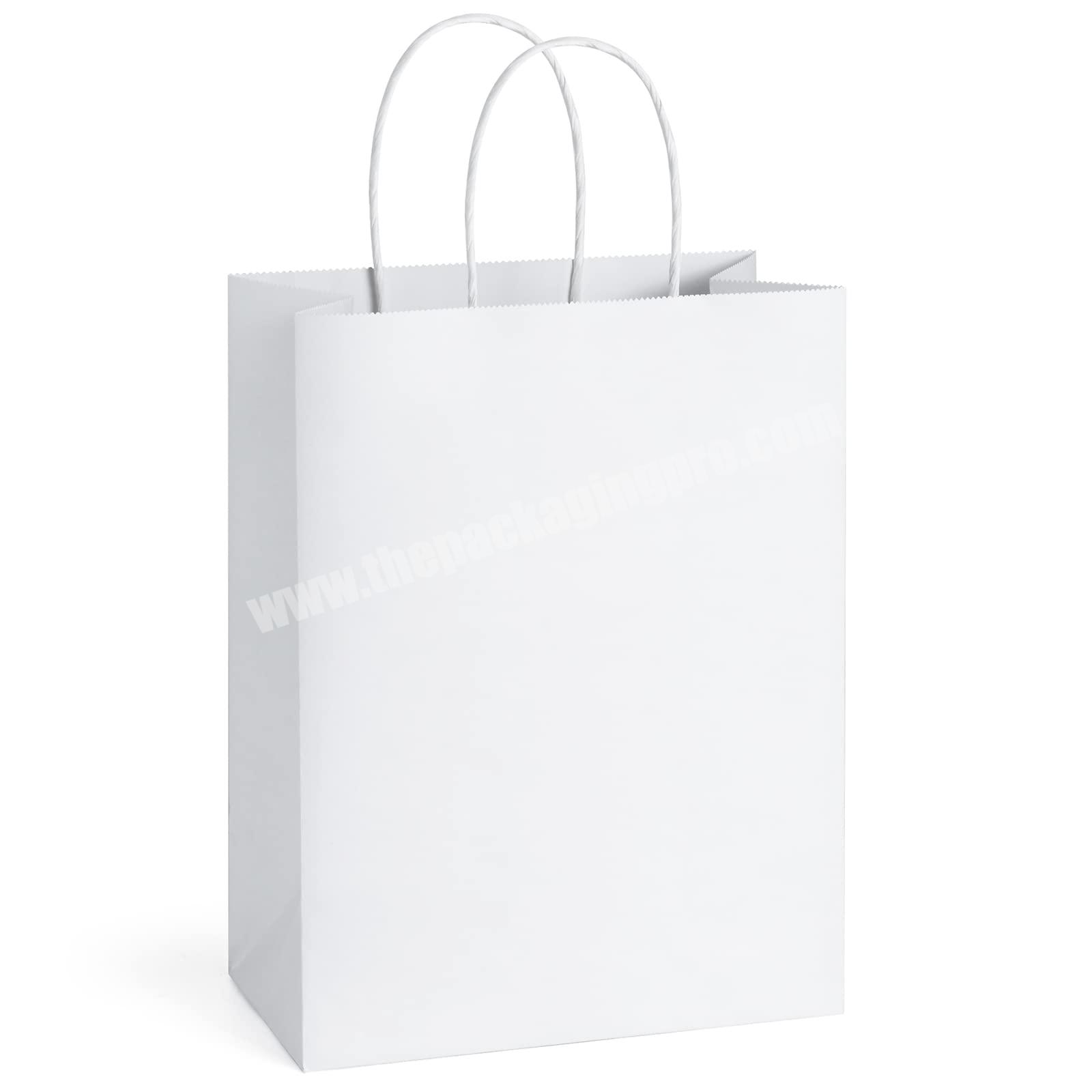 Free sample wholesale custom cheap white kraft grocery sandwich takeaway fast food packing paper bag