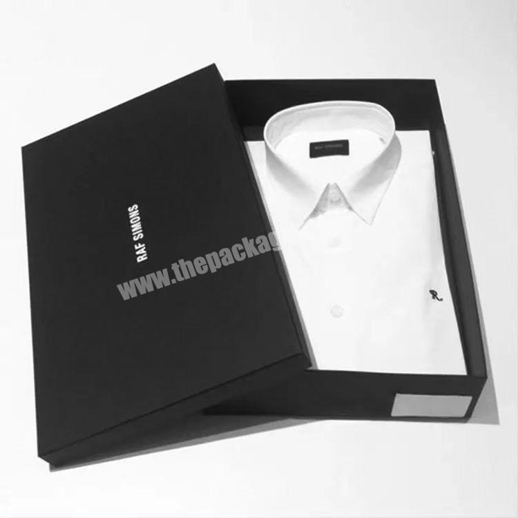 Guangzhou Packaging manufacturer Custom Luxury Sturdy Cardboard Shirt Packaging Boxes
