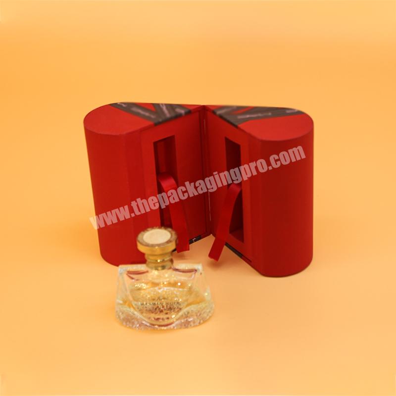 Heart shape gift box packaging cosmetic luxury paper creative packaging boxes wedding Lipstick favor box