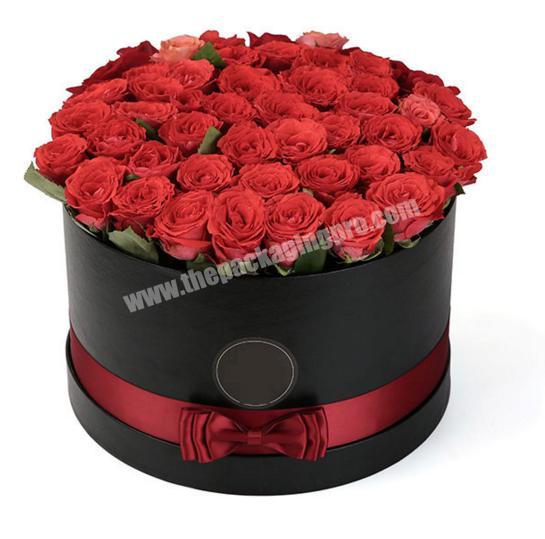 High Quality Cardboard Roses Flower Packing Box Paper Boxes Flower Packaging Craft Paper Gift Packaging,gift & Craft Round WFKD