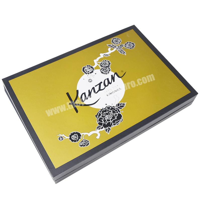 High Quality Custom Logo UV Printing Cover And Tray Box Paper Cardboard Gift Box