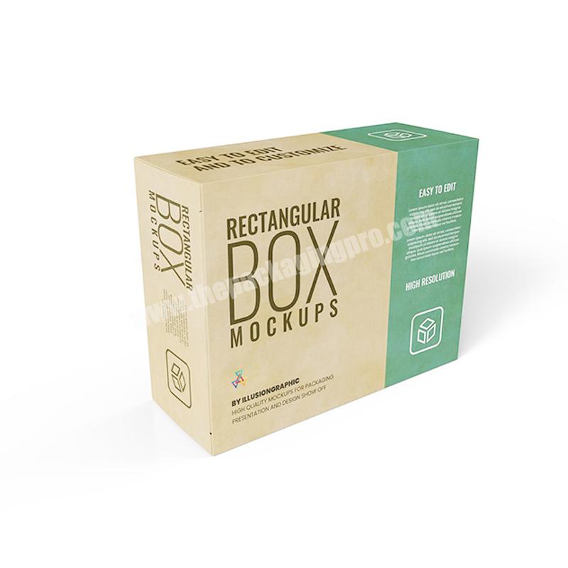 High Quality Recycled Brown Customized Logo Printing Shipping Carton Packaging Box Printing Kraft Paper Shipping Box