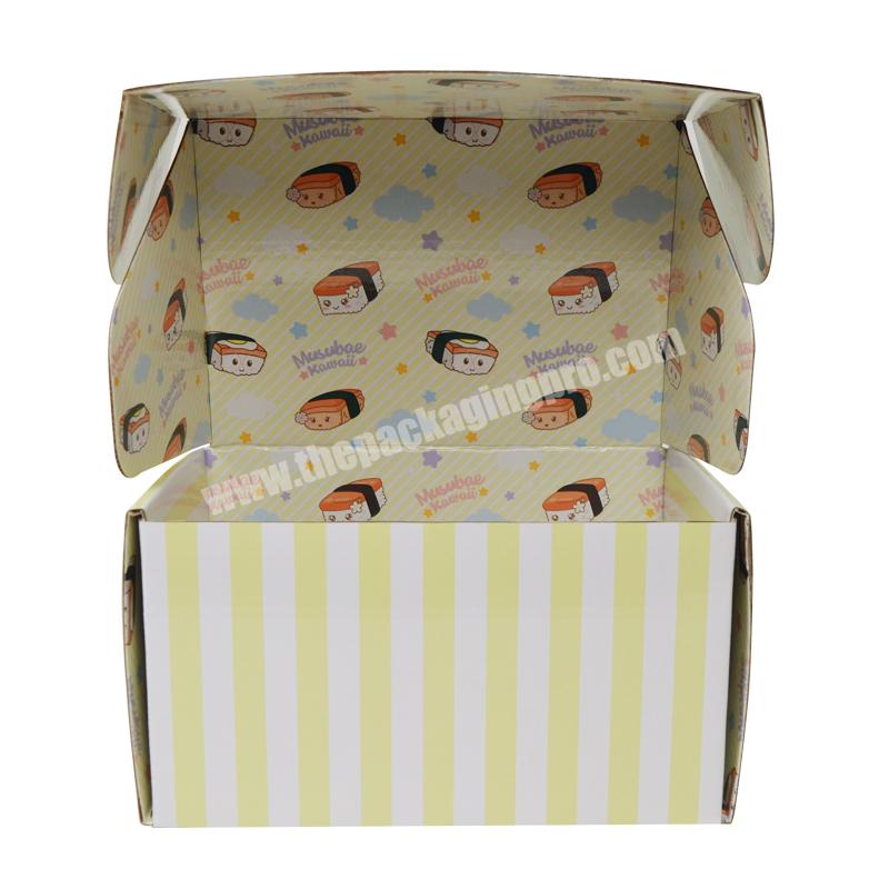Hot Sale Custom Logo Cute Corrugated Paper Box For Gift Packaging