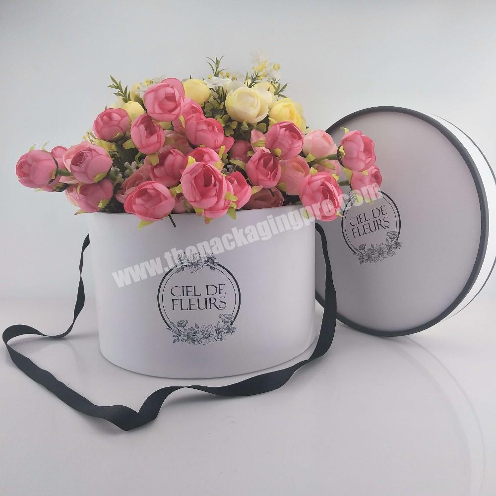 Hot Sale Custom Paper Flower Box Packing for fresh Rose Gift Box