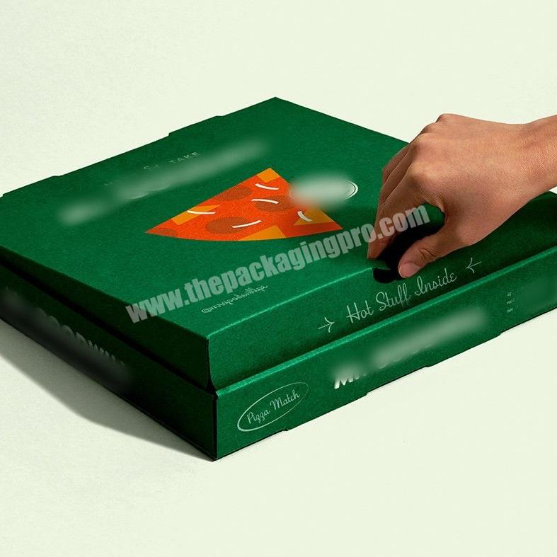 Hot Selling Wholesale Eco-friendly Recycle Corrugated Board Durable Pizza Box