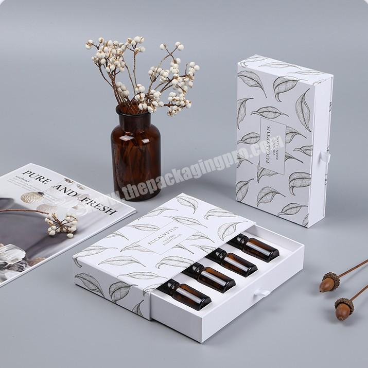 Hot sale Customized Logo Design Skincare Facial Serum Paper Packaging Box For Serums