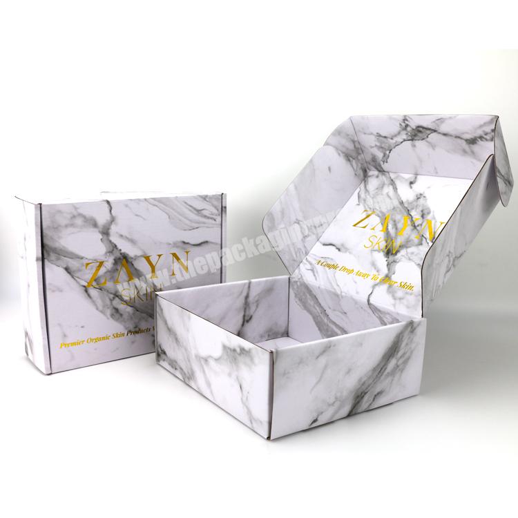 Hot sale Luxury Package custom Logo mailer box High Quality Cardboard shipping foldable mailer box