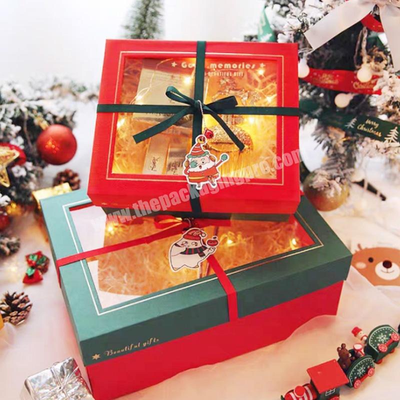 KinSun Custom Free Samples Christmas Packaging Gift Box Wholesale Christmas Gift Packaging High Quality Christmas Gift Box