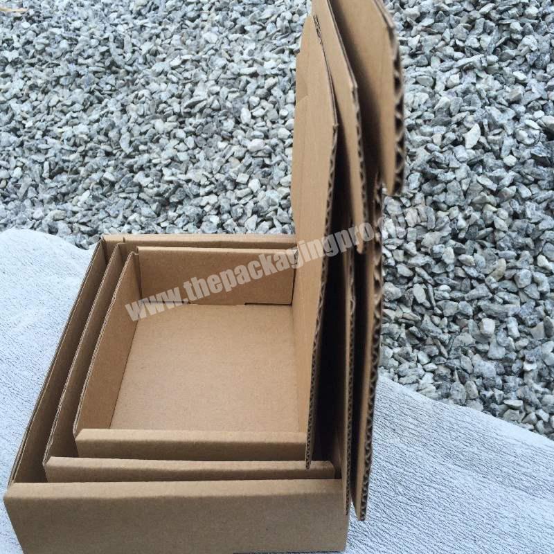 KinSun Excellent quality Packaging carton mailing extra hard kk paper three-layer airplane box express carton