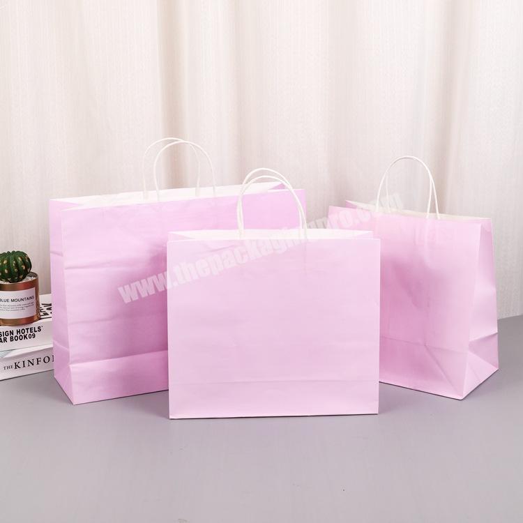 KinSun Extra Large Purple Paper Bag Hot Sales Paper Bags Manufacturers Wholesale Custom Logo Shopping Paper Bags