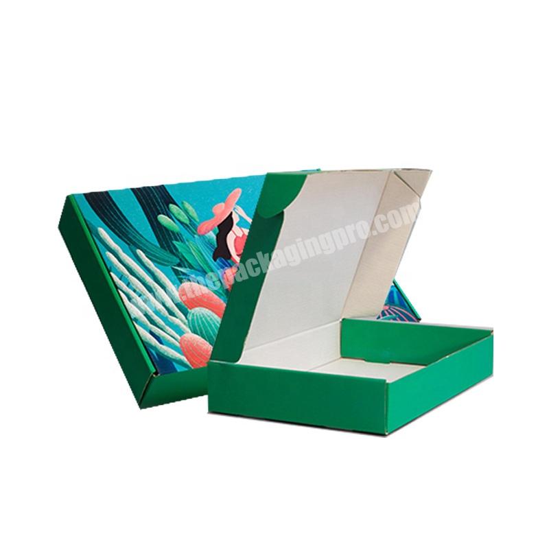 KinSun Free Design Eco Friendly Packaging Paper Box Corrugated Paper Box Custom Packaging Box For Clothes