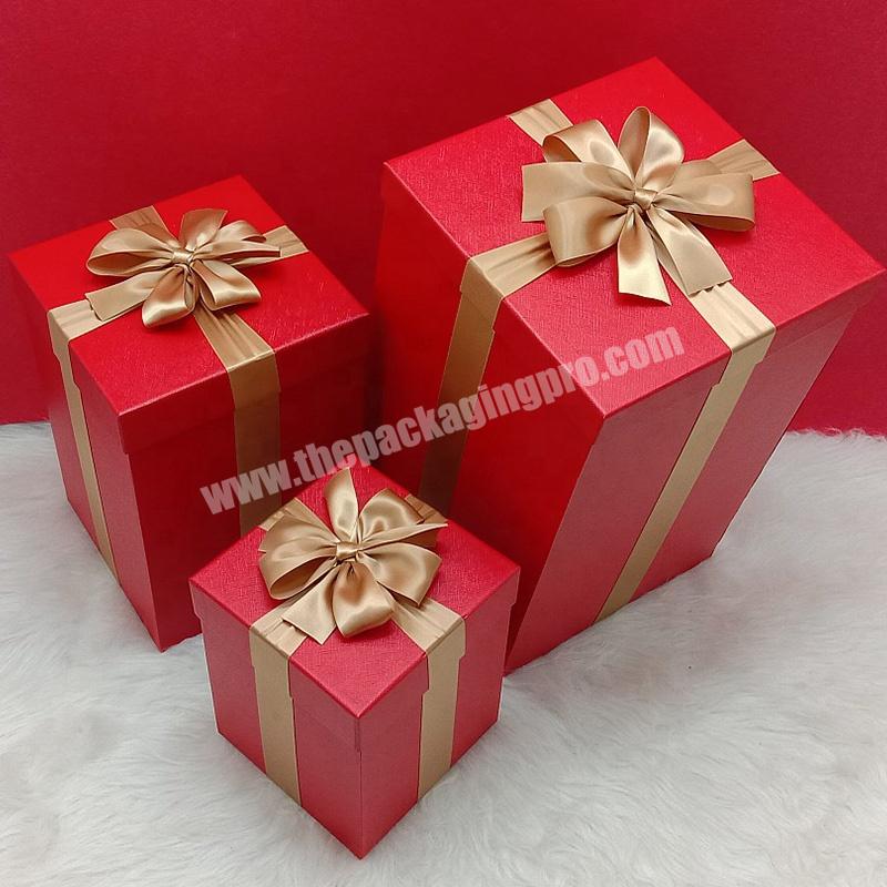 KinSun Large Christmas Packaging Gift Box Hot Sales Gift Packaging Box Hot Sales Christmas Gift Box For Christmas