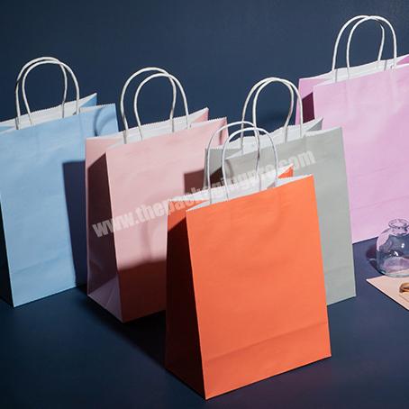 KinSun Large kraft paper bag Handheld customized high-end gift bag Wholesale printing logo Packaging bag